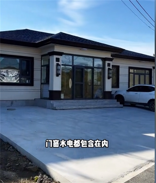 農村輕鋼別墅實景