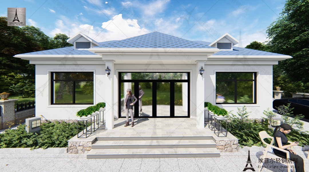 河間輕鋼別墅設(shè)計