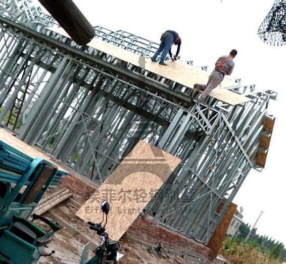 98平米造價(jià)19萬(wàn)輕鋼別墅項(xiàng)目案例輕鋼龍骨1