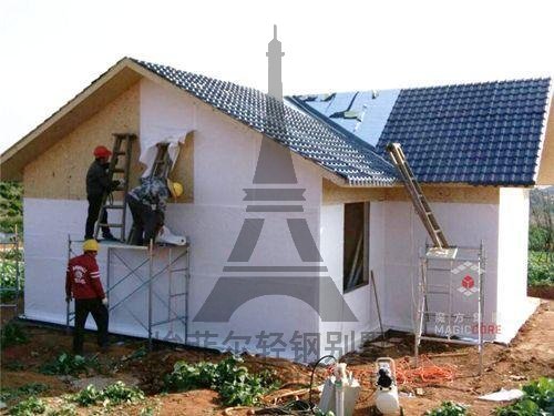 為什么大力發(fā)展輕鋼別墅?看了這些主要材料就知道了